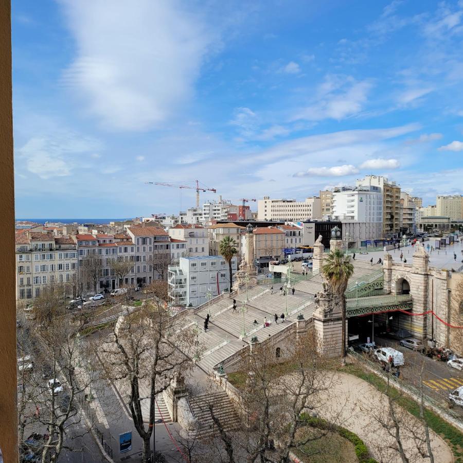 Studio Gare Saint Charles 7Eme 10 Mns Vieux Port Appartement Marseilles Buitenkant foto