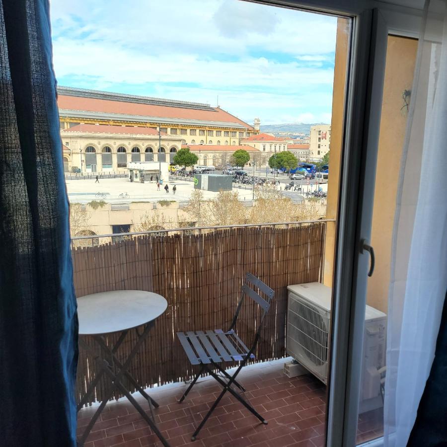 Studio Gare Saint Charles 7Eme 10 Mns Vieux Port Appartement Marseilles Buitenkant foto