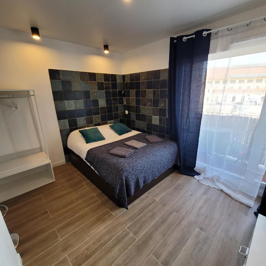 Studio Gare Saint Charles 7Eme 10 Mns Vieux Port Appartement Marseilles Buitenkant foto